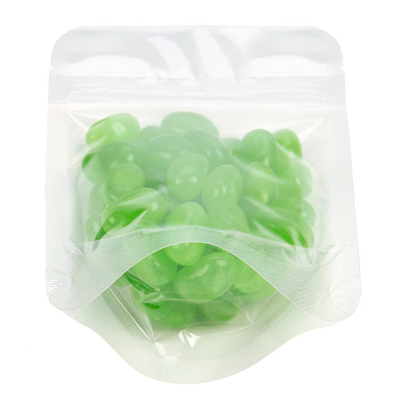 Standbodenbeutel Transparent 8x5x13cm | 28 Gramm (100 Stück) [ZBG1]