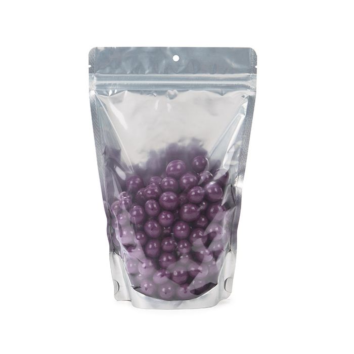 Stand Up Pouches Silver 14,9x8,9x23,2cm With Hanghole