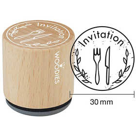 Packlinq Holzstempel, D: 30 mm, H 35 mm,