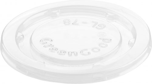 Packlinq Deckel für Schalen 6.5cm PLA Transparent