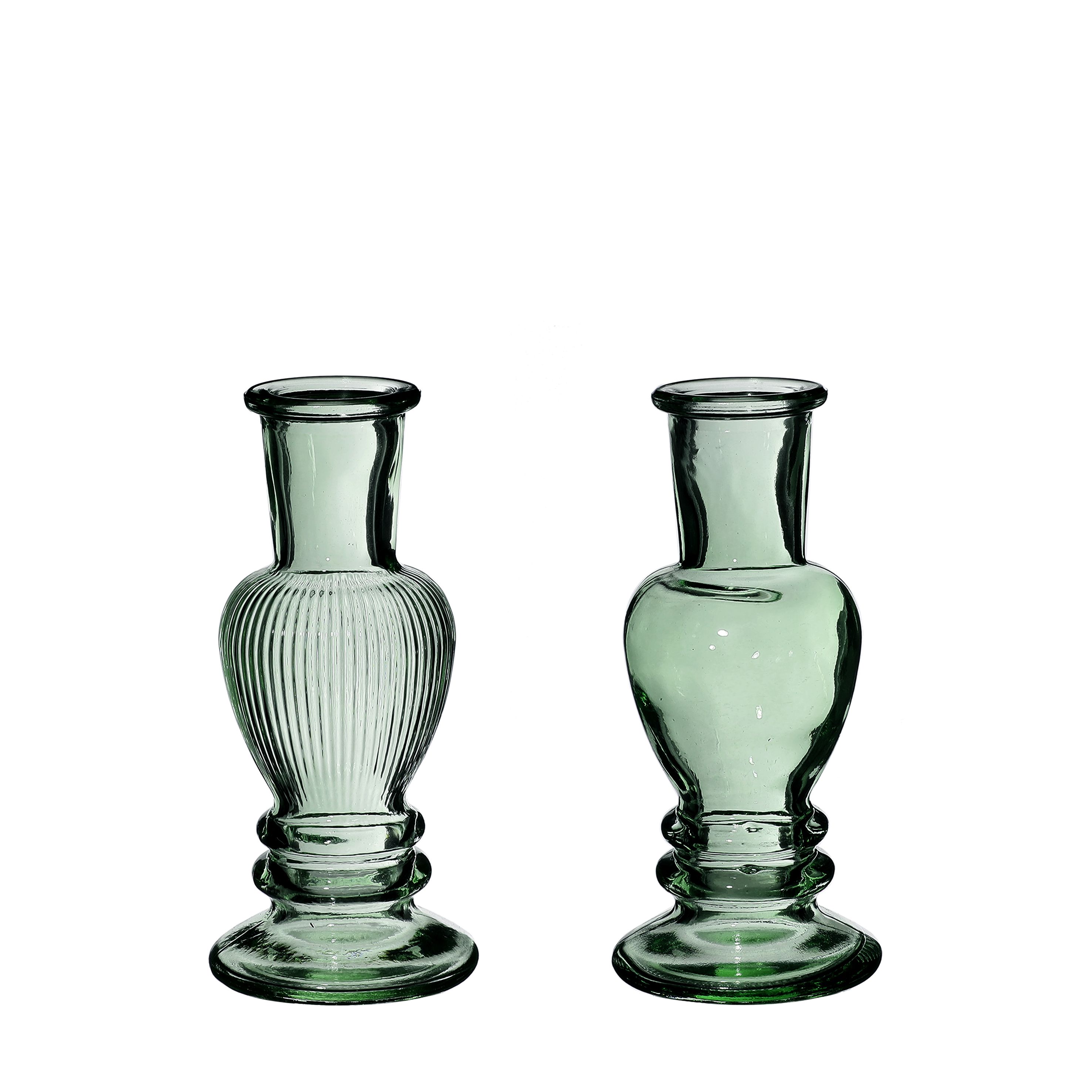 Vase Venice Dark Green H: 11