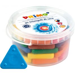 PRIMO Wachsmalstifte, Sortierte Farben, 30 Stk/ 1 Pck [HOB-410248]