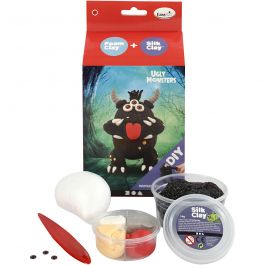 Funny Friends, Monster, Schwarz, 1 Pck [HOB-100617]