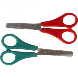 Kinderschere, L 13 cm, 12 Stk/ 1 Pck [HOB-11169]