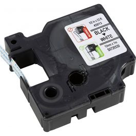 Dymo Schriftband, B 12 mm, Weiß, 7 m/ 1 Rolle [HOB-11525]