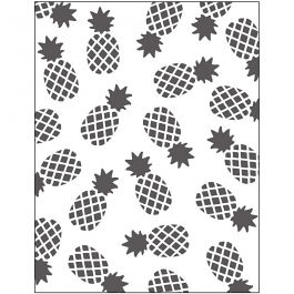 Prägeschablone, Ananas, Größe 11x14 cm, Dicke 2 mm, 1 Stk [HOB-11769]