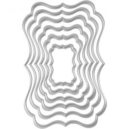 Stanz- und Prägeformen, Etiketten, Größe 2,5x4-8x12 cm, 1 Stk [HOB-11783]