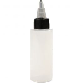 Kunststoffglas mit Schraubverschluss, H 35-77 mm, D 24-45 mm, 13+35+50+100 ml, 80 Stk/ 1 Pck [HOB-13175]