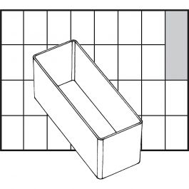 Einsetz-Box, Nr. A9-2, H 47 mm, Größe 109x39 mm, 1 Stk [HOB-13330]