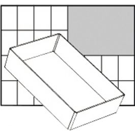 Einsetz-Box, Nr. A6-1, H 47 mm, Größe 157x109 mm, 1 Stk [HOB-13344]