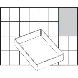Einsetz-Box, Nr. A71 Low, H 24 mm, Größe 109x79 mm, 1 Stk [HOB-13346]