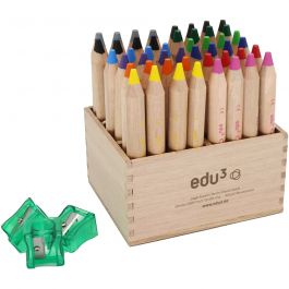 edu3 First, L 12 cm, Mine 8 mm, 48 Stk/ 1 Pck [HOB-408160]