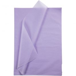 Seidenpapier, Blatt 50x70 cm, 17 g, Helllila, 25 Bl./ 1 Pck [HOB-20089]