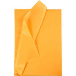Seidenpapier, Blatt 50x70 cm,  17 g, Gelb, 25Bl. [HOB20090]