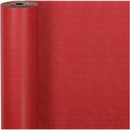 Geschenkpapier , B 50 cm, 60 g, Rot, 100 m/ 1 Rolle [HOB-20281]
