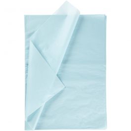 Seidenpapier Hellblau 50x70cm | 14g (25 Bl.) [HOB20814]