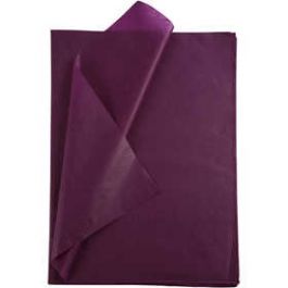 Seidenpapier Burgunderrot 50x70cm | 14g (25 Bl.) [HOB20865]