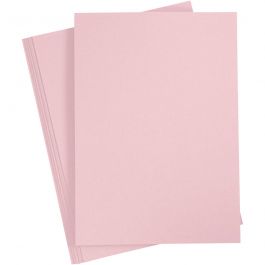 Karton, A4, Blatt 210x297 mm, 210 g, Rosa, 10 Bl./ 1 Pck [HOB-21182]