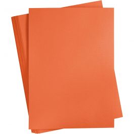 Karton, farbig, A2, Blatt 420x594 mm, 180 g, Orange, 100 Bl./ 1 Pck [HOB-21313]
