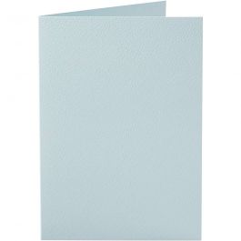 Karten, Kartengröße 10,5x15 cm, 220 g, Hellblau, 10 Stk/ 1 Pck [HOB-216018]