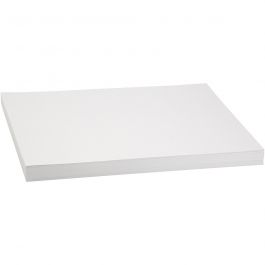 Karton, farbig, A3, Blatt 297x420 mm, 250 g, Weiß, 100 Bl./ 1 Pck [HOB-21651]