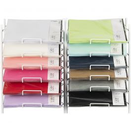 Papier, Sortierte Farben, A4, 210x297 mm, 80 g, 12x10 Pck/ 1 Pck [HOB-218023]