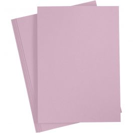 Karton, A4, Blatt 210x297 mm, 220 g, Helllila, 10 Stk/ 1 Pck [HOB-219027]