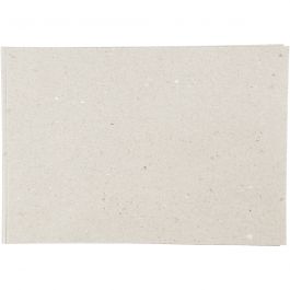 Kraftpapier, A4, Blatt 210x297 mm, 135 g, Graubraun, 20 Bl./ 1 Pck [HOB-221340]