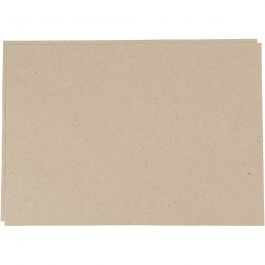 Kraftpapier, A3, Blatt 297x420 mm, 135 g, Graubraun, 500 Bl./ 1 Pck [HOB-22136]