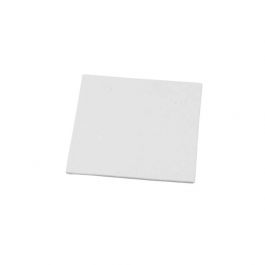 Leinwandplatte, Größe 12,4x12,4 cm, Dicke 3 mm, 280 g, Weiß, 10 Stk/ 1 Pck [HOB-22501]