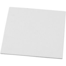 Malpappe, Größe 15x15 cm, Stärke: 3 mm, Weiß, 1Stck., 280 g [HOB225020]