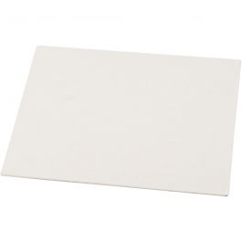 Leinwandplatte, A3, Größe 29,7x42 cm, Dicke 3 mm, 280 g, Weiß, 1 Stk [HOB-225150]