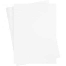 Karton, farbig, Blatt 460x640 mm, 210-220 g, Weiß, 25 Bl./ 1 Pck [HOB-22810]