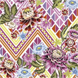 Papierservietten, Blüten, Größe 33x33 cm, 20 Stk/ 1 Pck [HOB-234734]