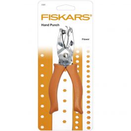 Fiskars Hand-Motivstanzer, Blume , Lochgröße 5 mm, 1 Stk [HOB-2362]