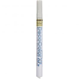 Permanent-Marker, Strichstärke 0,8 mm, Silber, 1 Stk [HOB-25032]