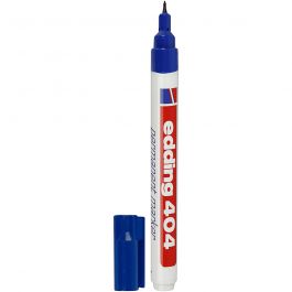 Edding 404 Marker, Strichstärke 0,75 mm, Blau, 1 Stk [HOB-25039]