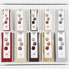 Click Ornaments, D 5+9 cm, 10x10 Pck/ 1 Pck [HOB-25155]