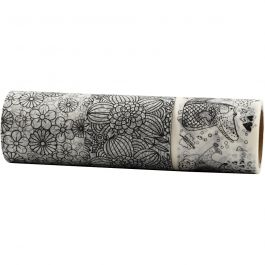 Washi Tape, B 50 mm, 3x5 m/ 1 Pck [HOB-25217]