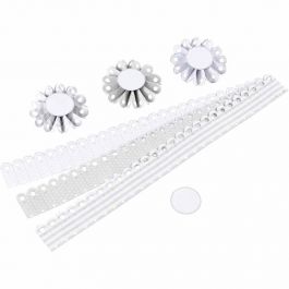 Rosetten, D 8 cm, 160 g, 6 Stk/ 1 Pck [HOB-25680]