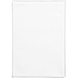 Leinwand, T 1.6 cm, Größe 18x24 cm, 360 g, Weiß, 10 Stk/ 1 Pck [HOB-25703]