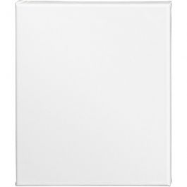 Leinwand, T 1.6 cm, Größe 24x30 cm, 360 g, Weiß, 10 Stk/ 1 Pck [HOB-25704]