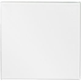 Leinwand, T 1.6 cm, Größe 30x30 cm, 360 g, Weiß, 1 Stk [HOB-257050]
