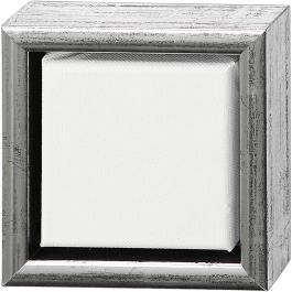 Leinwand mit Holzrahmen, Größe 10x10 cm, 360 g, Sortierte Farben, 1 Stk [HOB-257500]