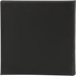 Leinwand, Größe 30x30x1,6 cm, 360 g, Schwarz, 1 Stk [HOB-257640]