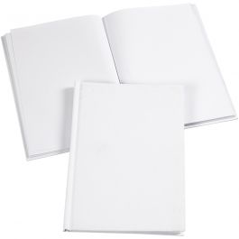 Chinabuch, A5, Dicke 8 mm, 80 g, Weiß, 1 Stk [HOB-26353]