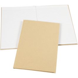 Notizbuch , A4, Blatt 210x297 mm, 60 g, Braun, 1 Stk [HOB-264550]