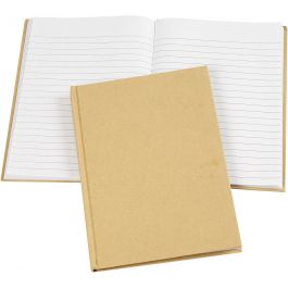 Notizbuch , A5, 60 g, Braun, 1 Stk [HOB-264560]