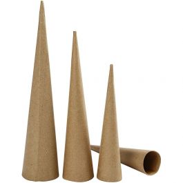 Kegelset, H 20-25-30 cm, D 4-5-6 cm, 3 Stk/ 1 Pck [HOB-265050]