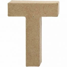 Buchstaben, T, H 10 cm, B 7,8 cm, Dicke 1,7 cm, 1 Stk [HOB-26658]